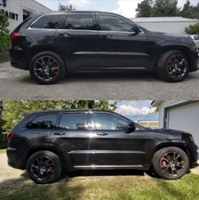 Crux Moto Window Chrome Delete Air Release Gloss Black fits Jeep Grand Cherokee 