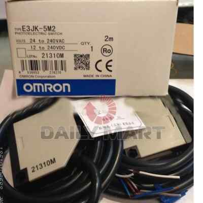Omron-E3JK-5M2 E3JK5M2 Photoelectric Switch Sensor, FREE SHIP NEW