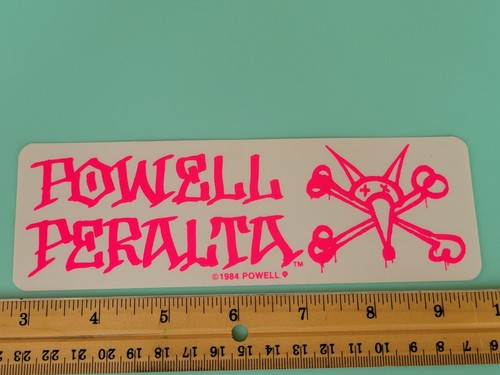 Sticker Skateboard Powell Peralta - Tommy Guerrero - NOS - Transparent - USA