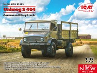 Unimog S 404, German Military Truck (100% New Formen ) 1:3 5 Plastic Modell Kit