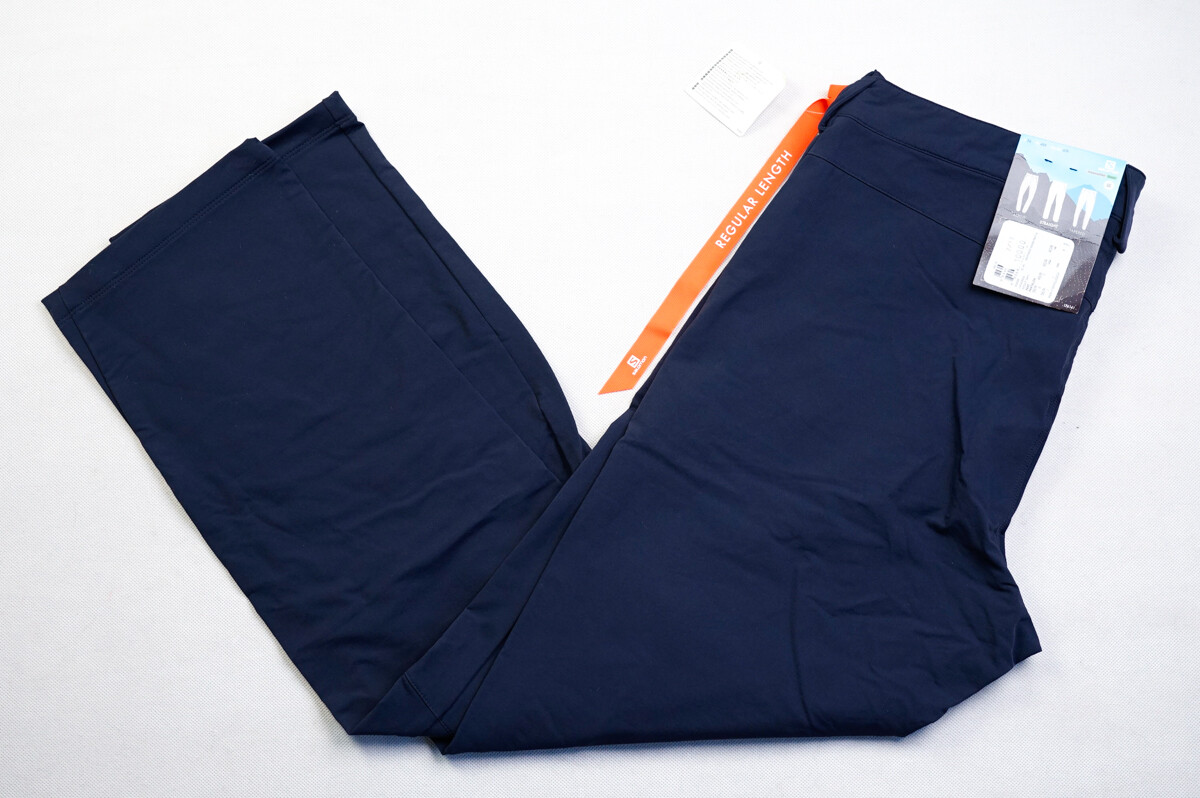 Salomon Pantaloni Outdoor Pantaloni Sportivi Pantaloni Advance Shield Trekking Elasticizzati 56 Nuovi