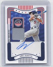 2024 USA Stars & Stripes #SM-JT James Tronstein Jersey Auto