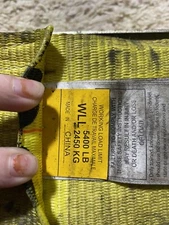 Tow Strap With Ratchet And Hooks Heavy Duty 