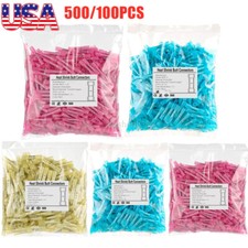 500/100x Waterproof Heat Shrink Butt Splice Wire Connectors Crimp Terminals Kits