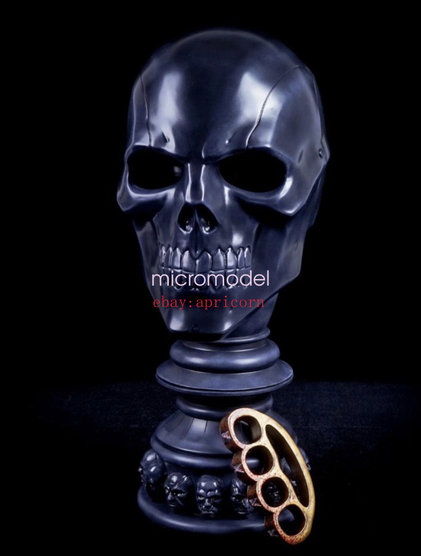 TriForce Batman Arkham Knight Black Mask Statue Model Collectible