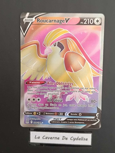 Carte Pokemon - Origine Perdue - EB11 - Roucarnage V 188/196 - NEUF