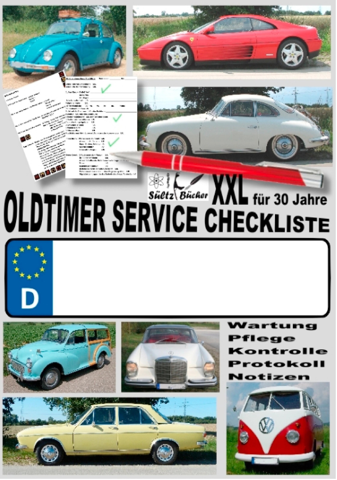 Thumbnail - Oldtimer Service Checkliste Xxl - Wartung - Pflege - Kontrolle -