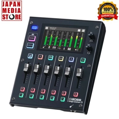 BOSS Gigcaster 5 GCS-5 Audio Streaming Mixer 5-Kanal Brandneu OVP