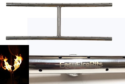 H40: Lifetime Warranted 40  H-BURNER (4row flames) 316 STAINLESS FIRE TABLE/ PIT