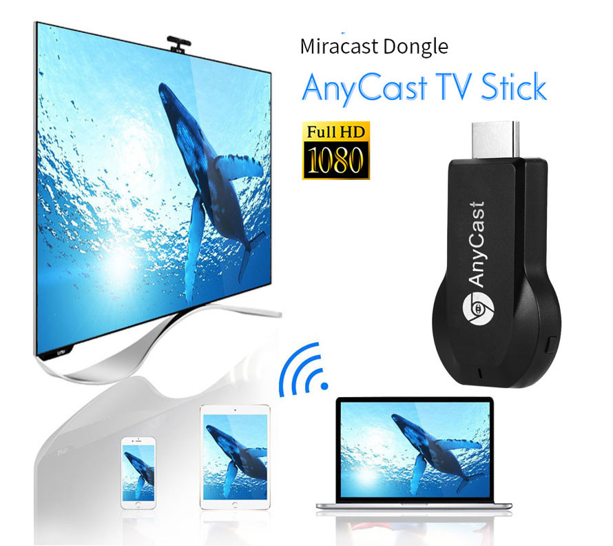 COMBLU Adattatore Display Wireless, Dongle Ricevitore per il Mirroring COMBLU Adattatore Display Wireless, Dongle Ricevitore per il Mirroring