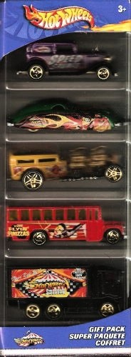 Hot Wheels 2005 #061 Track Aces #1 of 10 Trak Tune Red Blue Chrome
