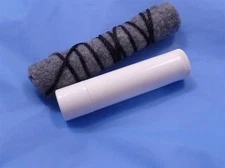 Grey Charcoal Clarinet Cleaning Felt bore Swab cloth & Cork Grease Soprano Bb