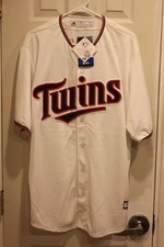 white Minnesota Twins Brian Dozier (2) stitched Majestic jersey (NWT) - adult XL