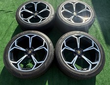 Lamborghini Urus OEM 22” Nath Forged Wheels w/ Pirelli P-Zero Tires + TPMS