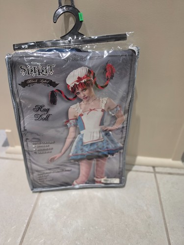 Spirit Halloween Black Label  Costume Rag Doll Dress Size Large