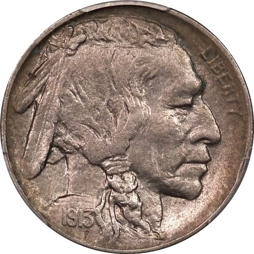 1913-D Type 2 PCGS AU58 CAC Choice AU+ Buffalo Nickel - Lustrous and Original!