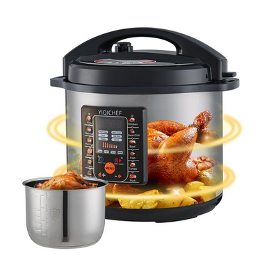#ad #ad 12L 12.8Qt Commercial Pressure Cooker Digital Control 304 Stainless steel I... $305.93