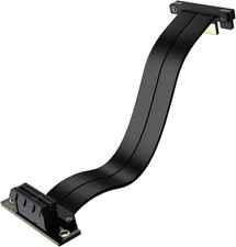 PCIe X1 4.0 Riser CablePCI-Express 1X Male to Female Extension Cable PCI-e Ex...