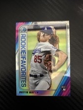 2020 Bowman - Rookie of the Year Favorites Chrome Dustin May #ROYF-DM (RC)