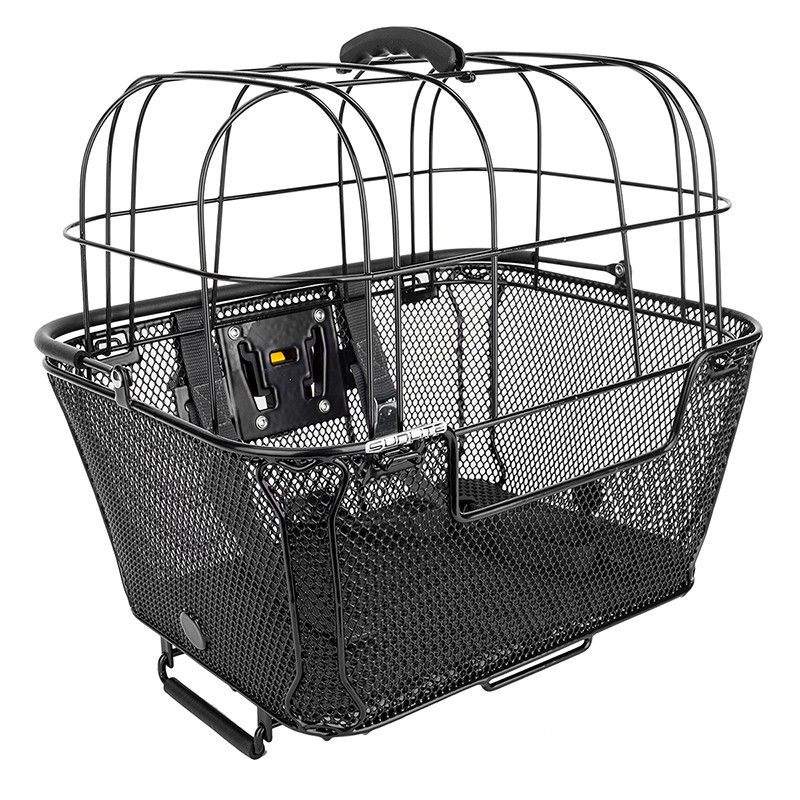Sunlite Front or Rear Quick Release Wire Basket // Includes Racktop // 15.7x16.9