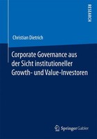 Christian Dietrich | Corporate Governance Aus Der Sicht Institutioneller...