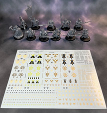 Warhammer AoS Helsmiths of Hashut Infernal Cohort - Assembled w/ Transfer Sheet