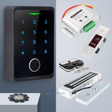 HOMSECUR IP66 APP WIFI RFID Access Control Set Waterproof 180KG Magnetic Lock