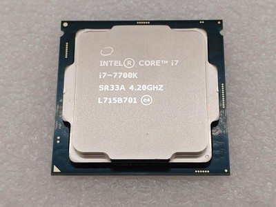 Intel Core i7-7700K SR33A 4.20GHz 8M Quad-Core LGA1151 CPU Desktop Processor