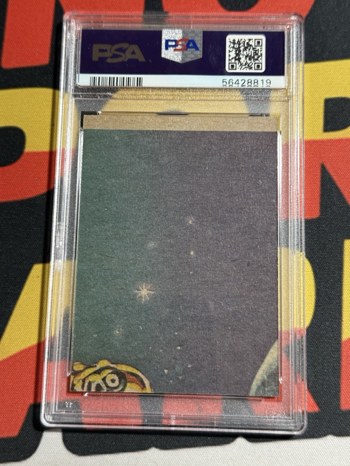 1977 TOPPS STAR WARS #57 MARK HAMILL AS LUKE SKYWALKER - PSA 8 view 2