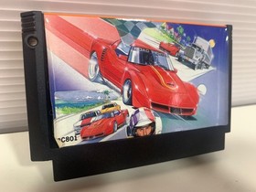 [Box and instruction manual included] Famicom Road Fighter Konami Retro Game FC