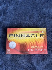 Pinnacle Gold FX Soft Golf Ball 15 Pack Brand New In Box