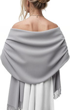 Women's Scarf Pashmina Shawls and Wraps for Evening Dress Wedding Bridal Bridesm