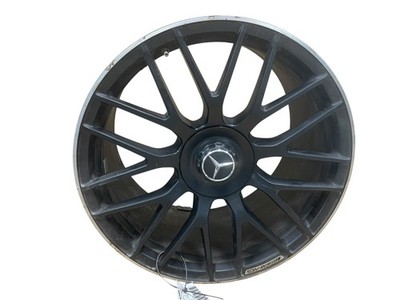 2017 MERCEDES CLS 63S C218 OEM 19X9.5 REAR 10 SPOKE WHEEL BLACK *SCRAPE*