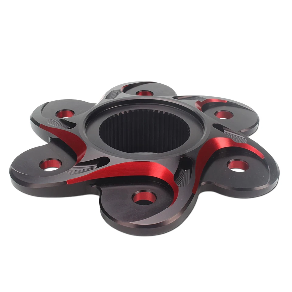 Brida de piñón trasero bicolor para Ducatl Panigale V4/S/R V2 Streetfighter V2 rojo Foto 3 de 4