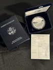 1998 American Eagle Silver Dollar w/ COA