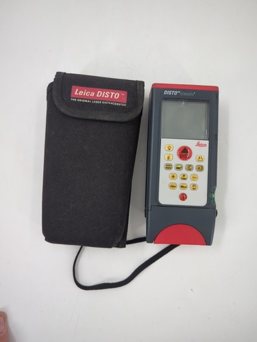 Leica Disto Classic 5 Laser Distance Measurer W/ Original Case & Working