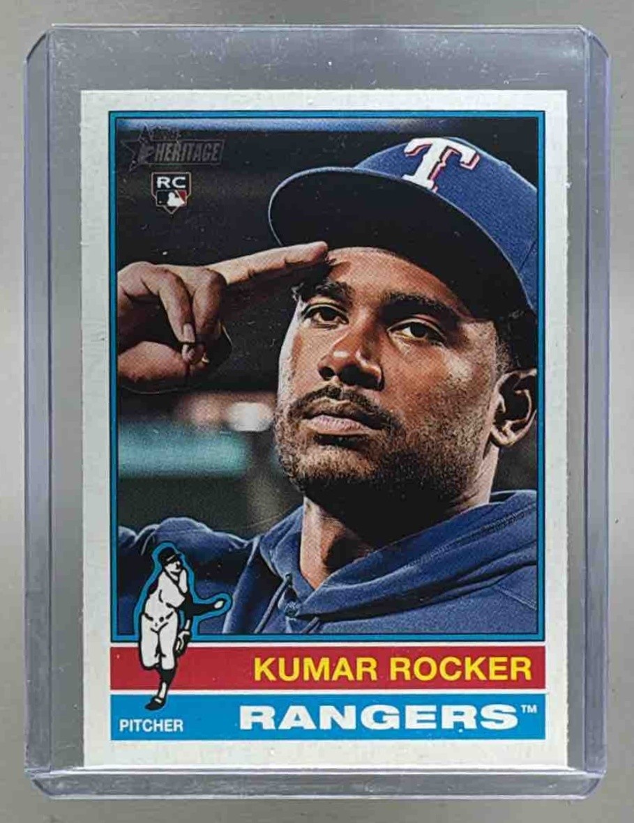 Kumar Rocker 2025 Topps Heritage #179 Rookie RC