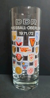 DDR Fussball Oberliga Saison Glas 1971/72 Stralsund Jena Riesa Frankfurt/Oder