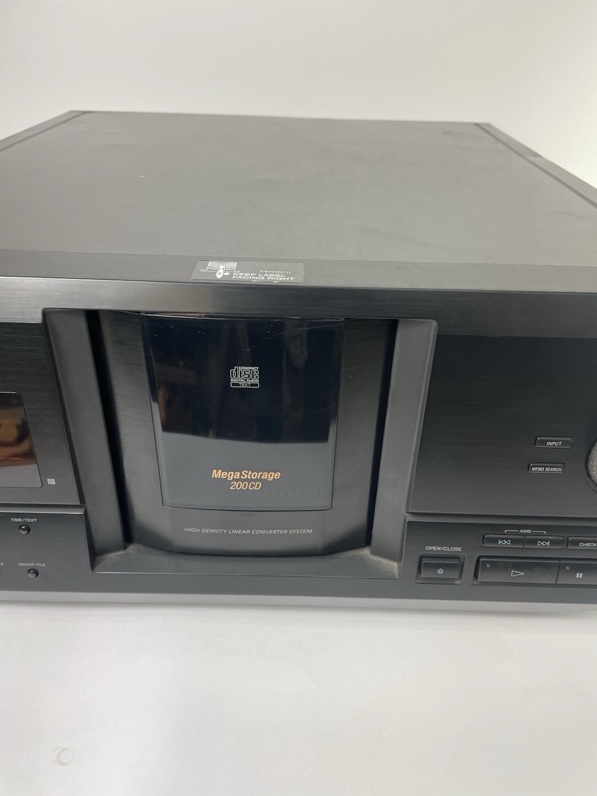 Sony CD Player CDP-CX220 Mega Storage 200-Disc CD Changer Carousel FOR ...