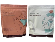 Dermaclara Wrinkle Defense Kit Occlusion Patch Treatment Neck Eyes Mouth Chest