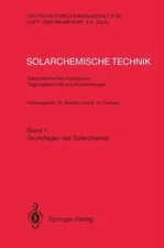 Becker - Solarchemische Technik Solarchemisches Kolloquium 12. Und 13. - X555z