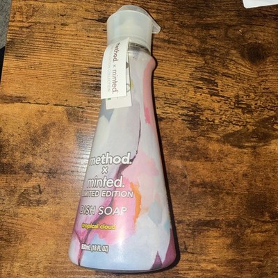 Method x Minted TROPICAL CLOUD DISH WASH Soap LIMITED EDITION 18 Oz HTF, RARE 