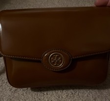 Brand New Excellent Tory Burch Brown/Tan Colored Bag- Shoulder Or Messenger