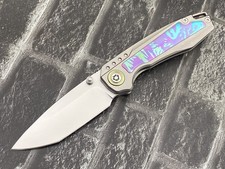 Sixleaf SL-112-Color Folding Knife S35VN Blade Titanium Handle Pocket Knife
