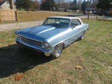 1967 Chevrolet Nova 1967 NOVA II L79 327 350 HP RARE FACTORY PAINTED TOP