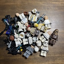 Lego Star Wars Minifigure Lot Parts Damaged -...