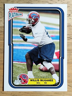 2004 Fleer Platinum #58 Willis McGahee