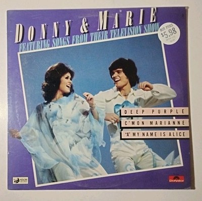 Donny & Marie, Featuring Songs From Their Television Show TV Vinyl LP Record NEW