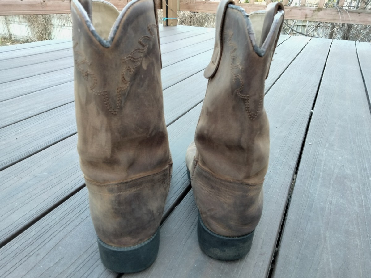 Dan Post Women`s Leather Cowgirl Western Embroidered Boots Size 5.5 View 3