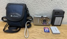 Canon PowerShot SD700IS Digital ELPH 6.0MP 4X Ziom Digital Camera Silver 2 Batt
